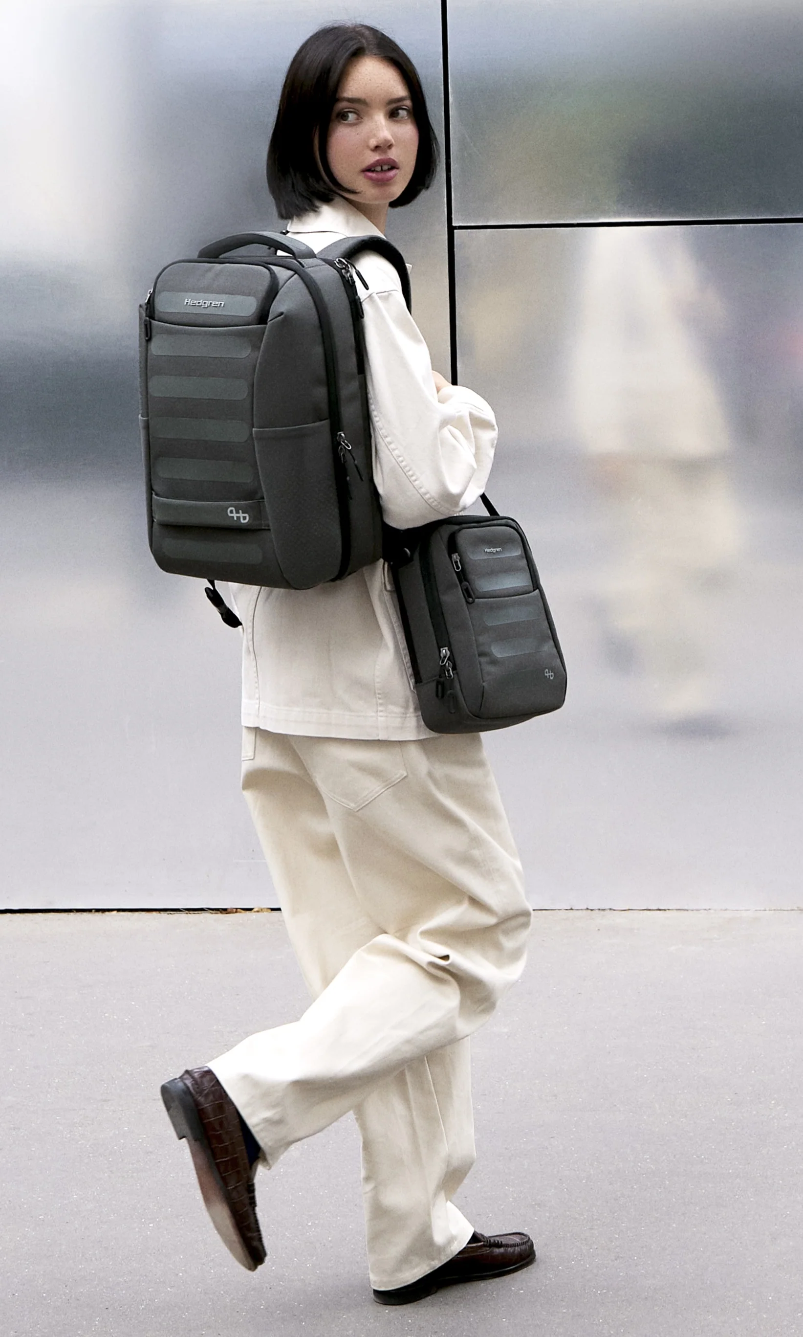 HANDLE M | 2 compartment Backpack M 15.6" + RFID - Image 2