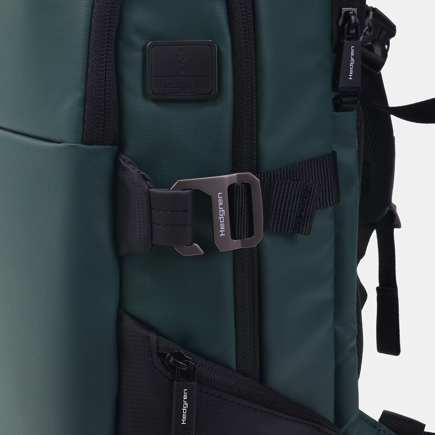 RAIL | 3 compartment Backpack 15.6" + rain cover + RFID - Image 5