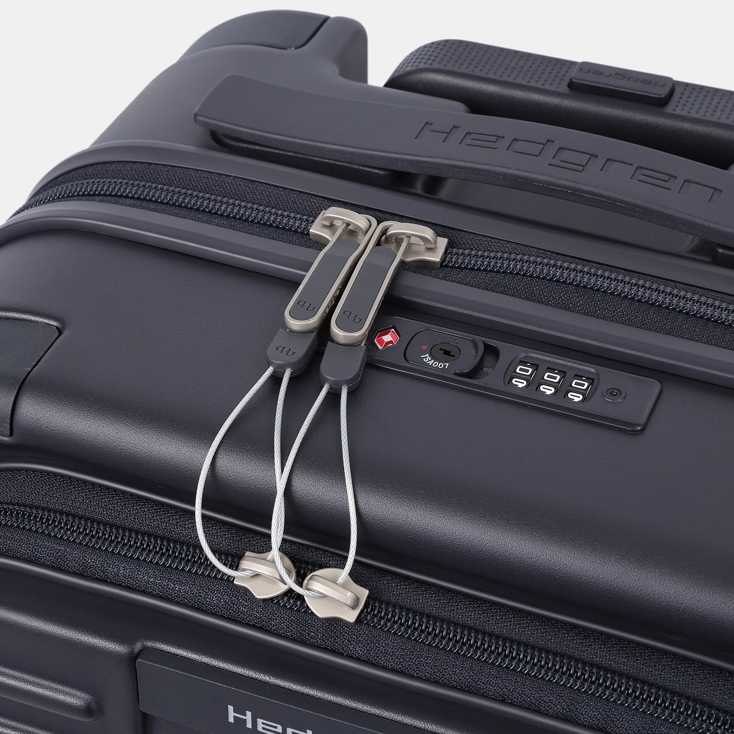 YUNO S FP | Cabin Spinner 55 cm + Front Pocket + TSA - Image 10
