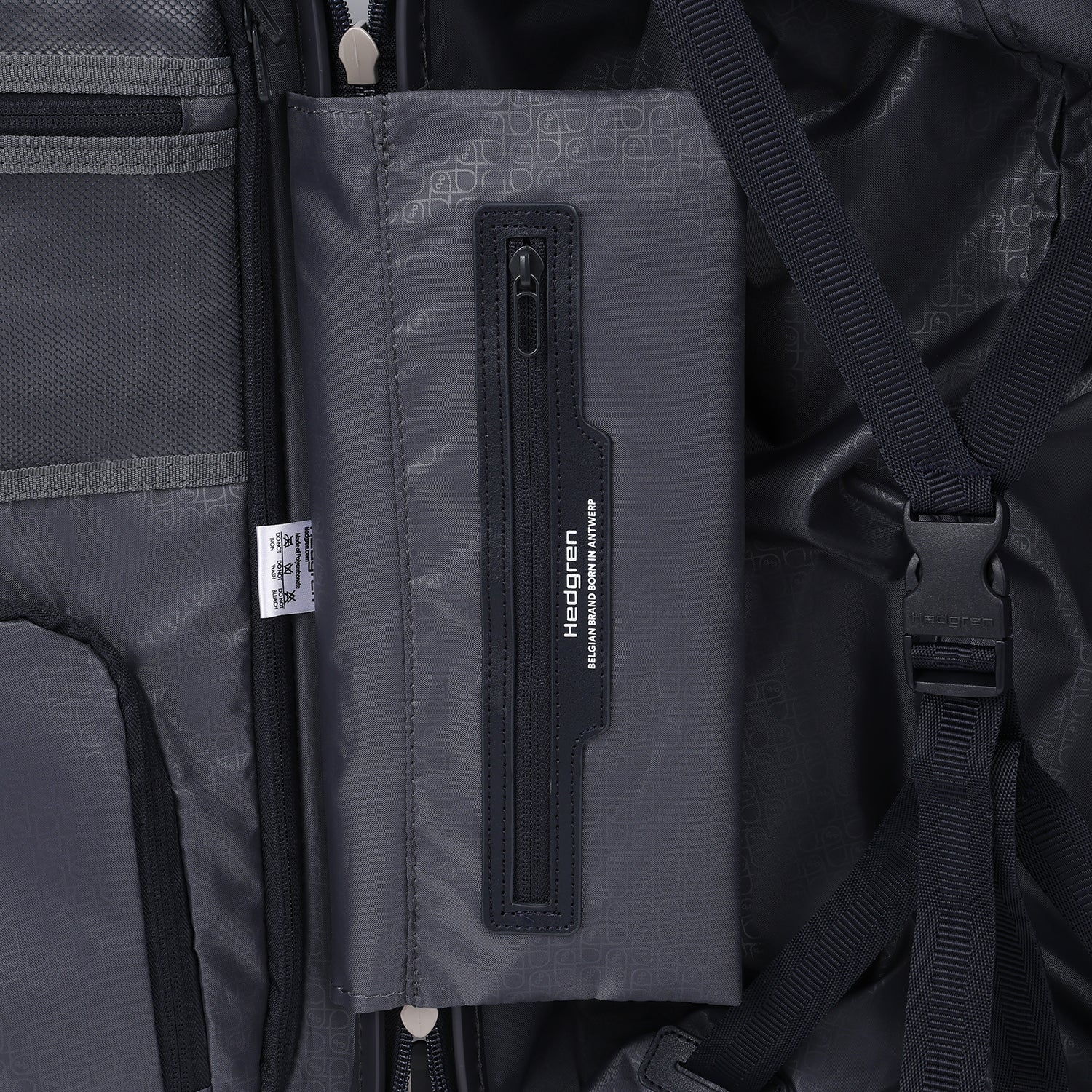 YUNO S FP | Cabin Spinner 55 cm + Front Pocket + TSA - Image 15